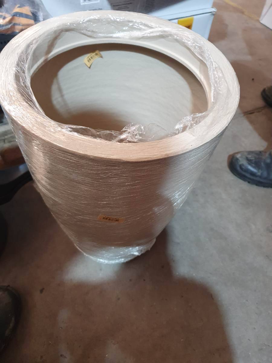 Rolo de papel ou papelão