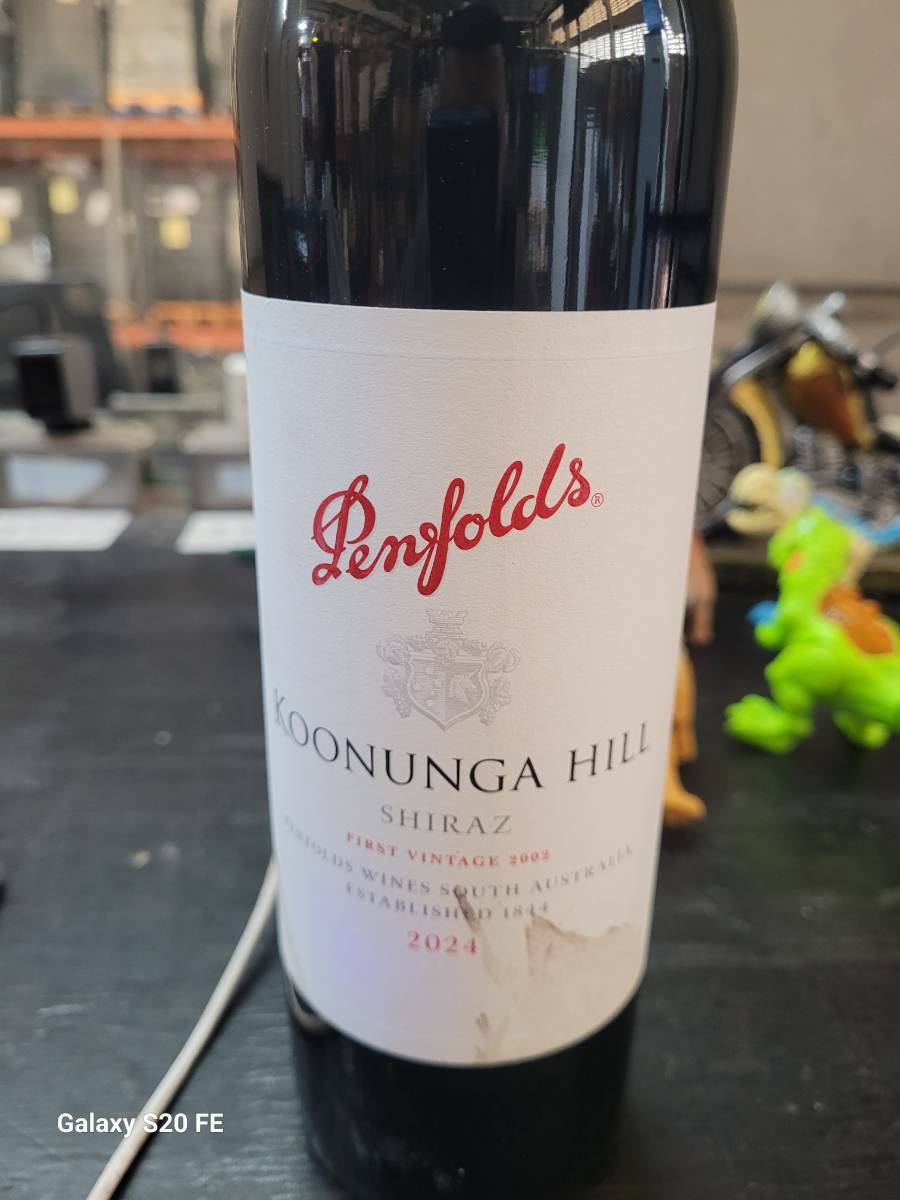 Vinho Shiraz Penfolds Koonunga Hill