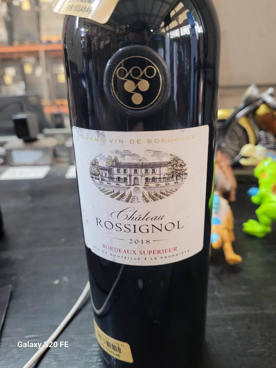 Vinho Chateau Rossignol 2018 Bordeaux Supérieur