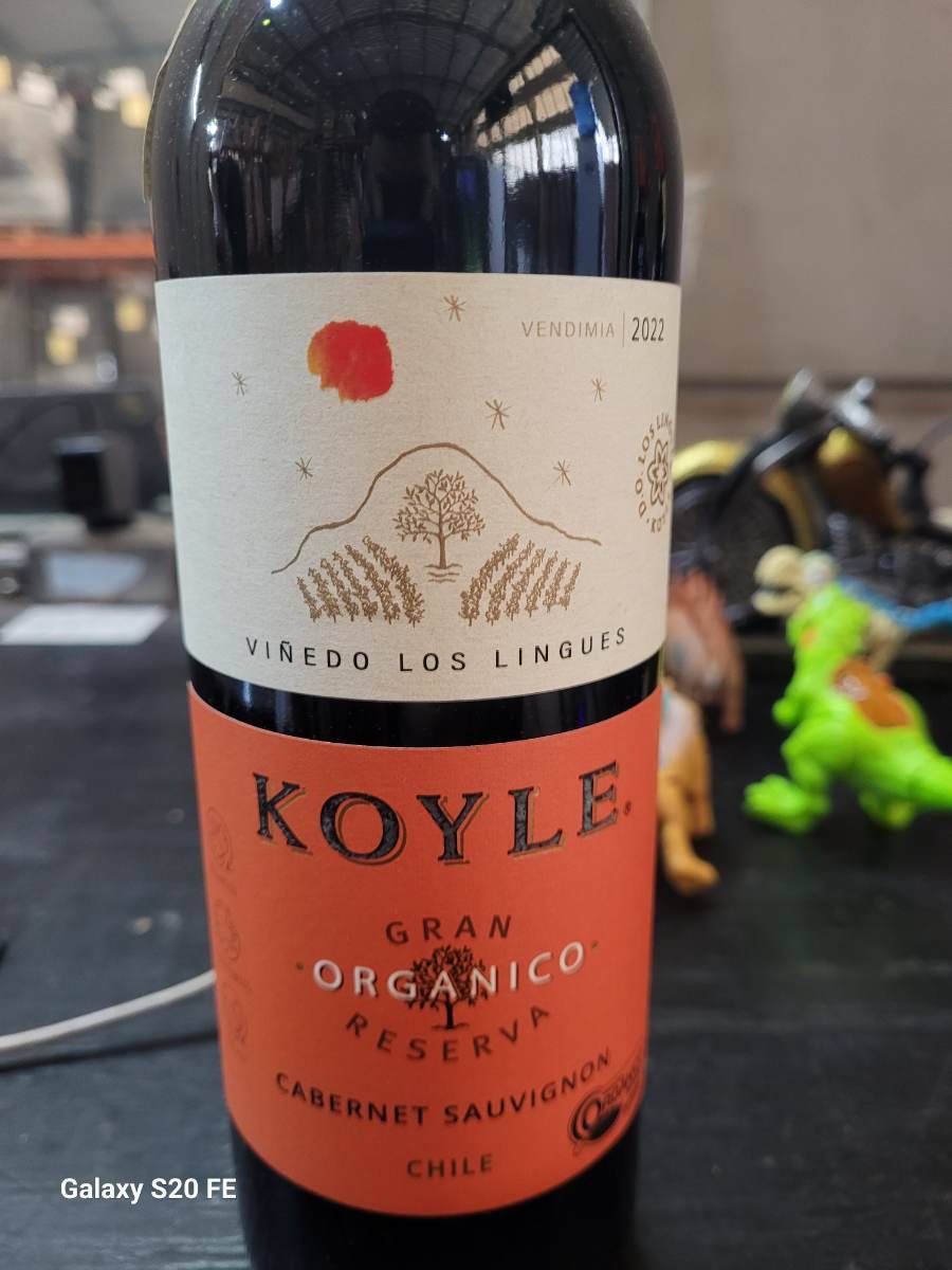 Vinho tinto Cabernet Sauvignon Gran Orgânico Reserva