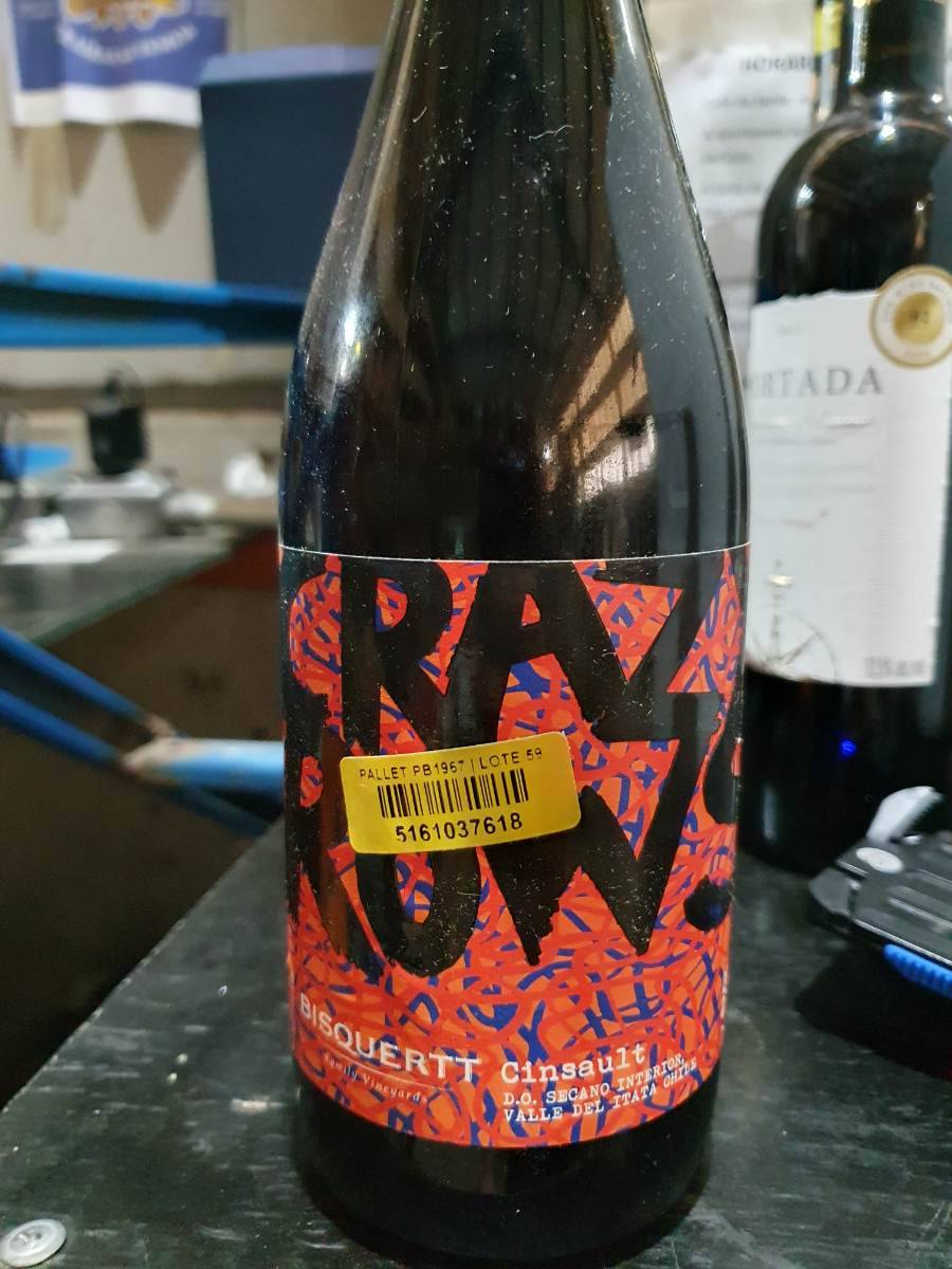Vinho Tinto Bisquertt Cinsault