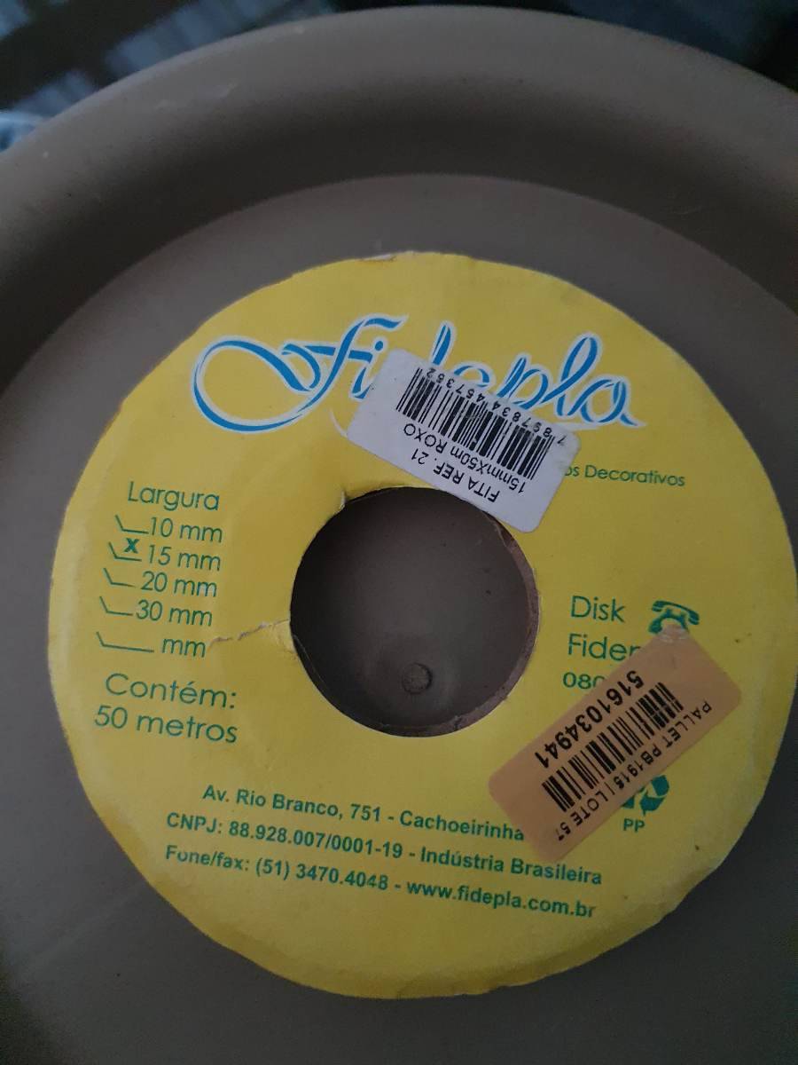 Fita decorativa Fidepla