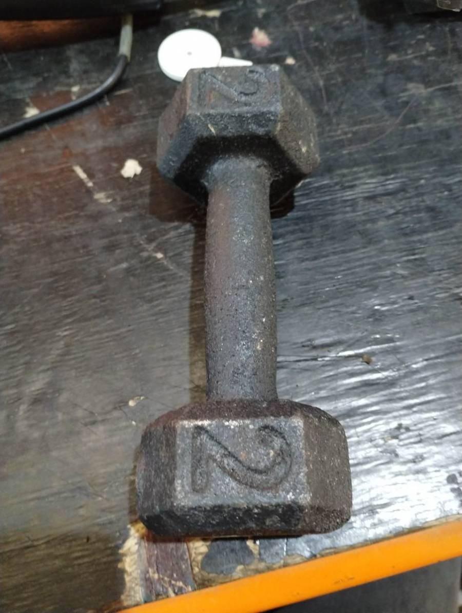 Halter de ferro fundido 2 kg