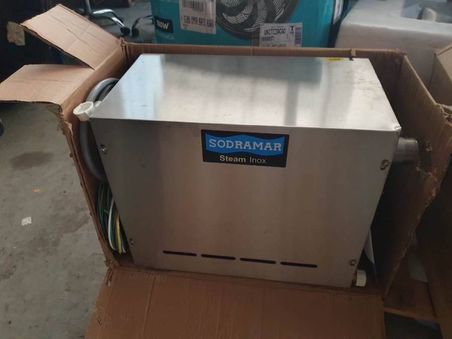 Gerador de vapor a gás inox