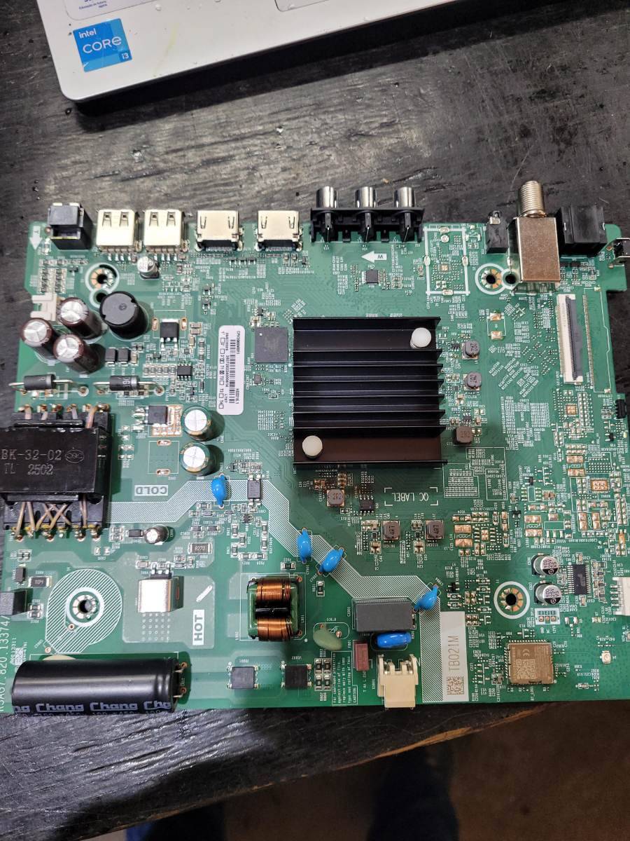 Placa-mãe eletrônica para TV ou equipamento eletrônico