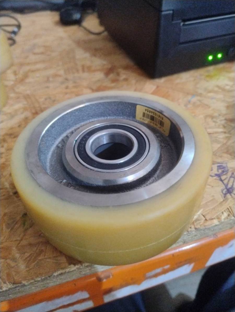 Roda industrial com rolamento