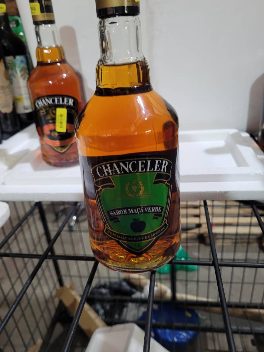 Whisky Chanceler sabor maçã verde