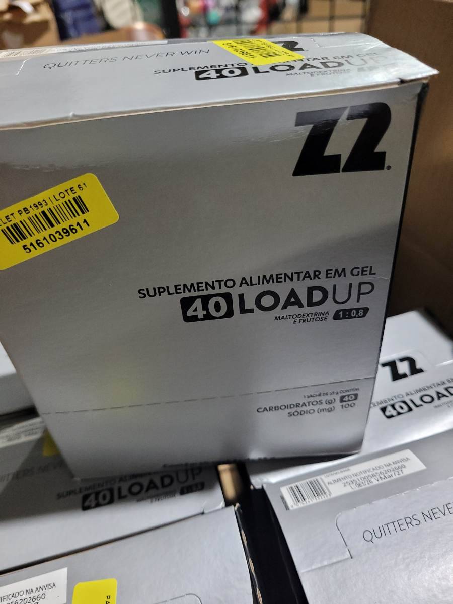 Suplemento alimentar em gel 40 loadup 10 saches