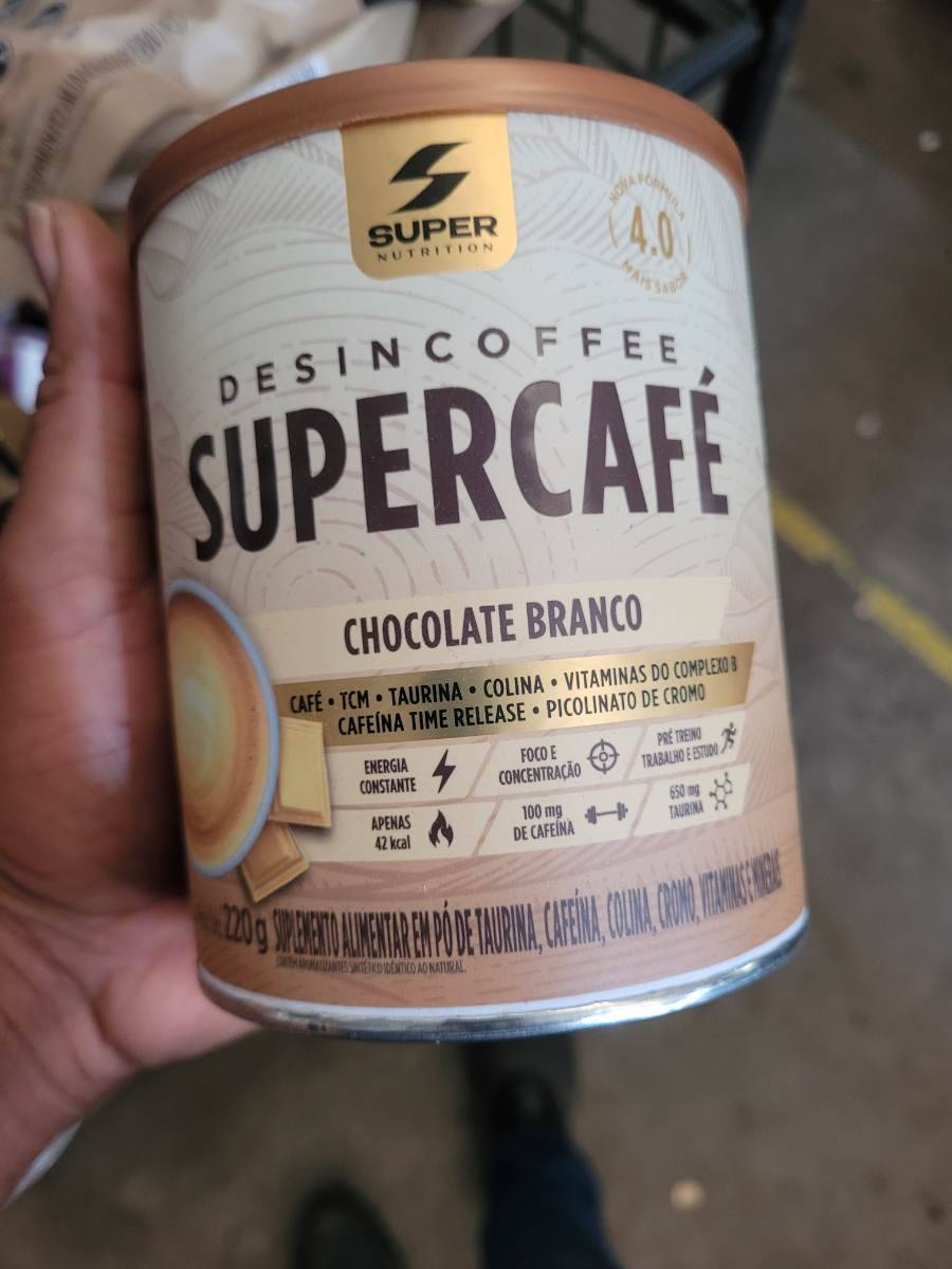 Supercafé Desincoffee Chocolate Branco