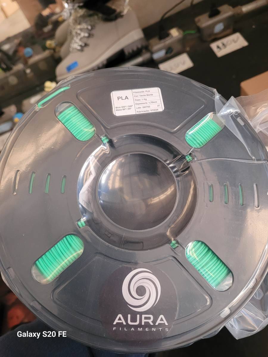 Filamento PLA para impressora 3D