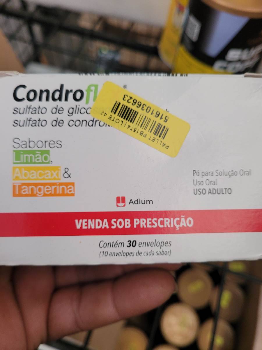 Condroflan pó para solução oral com sulfato de glicose e sulfato de condroitina