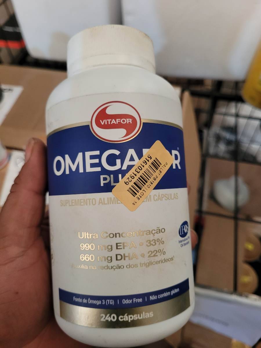 Suplemento alimentar Ômega 3 Plus