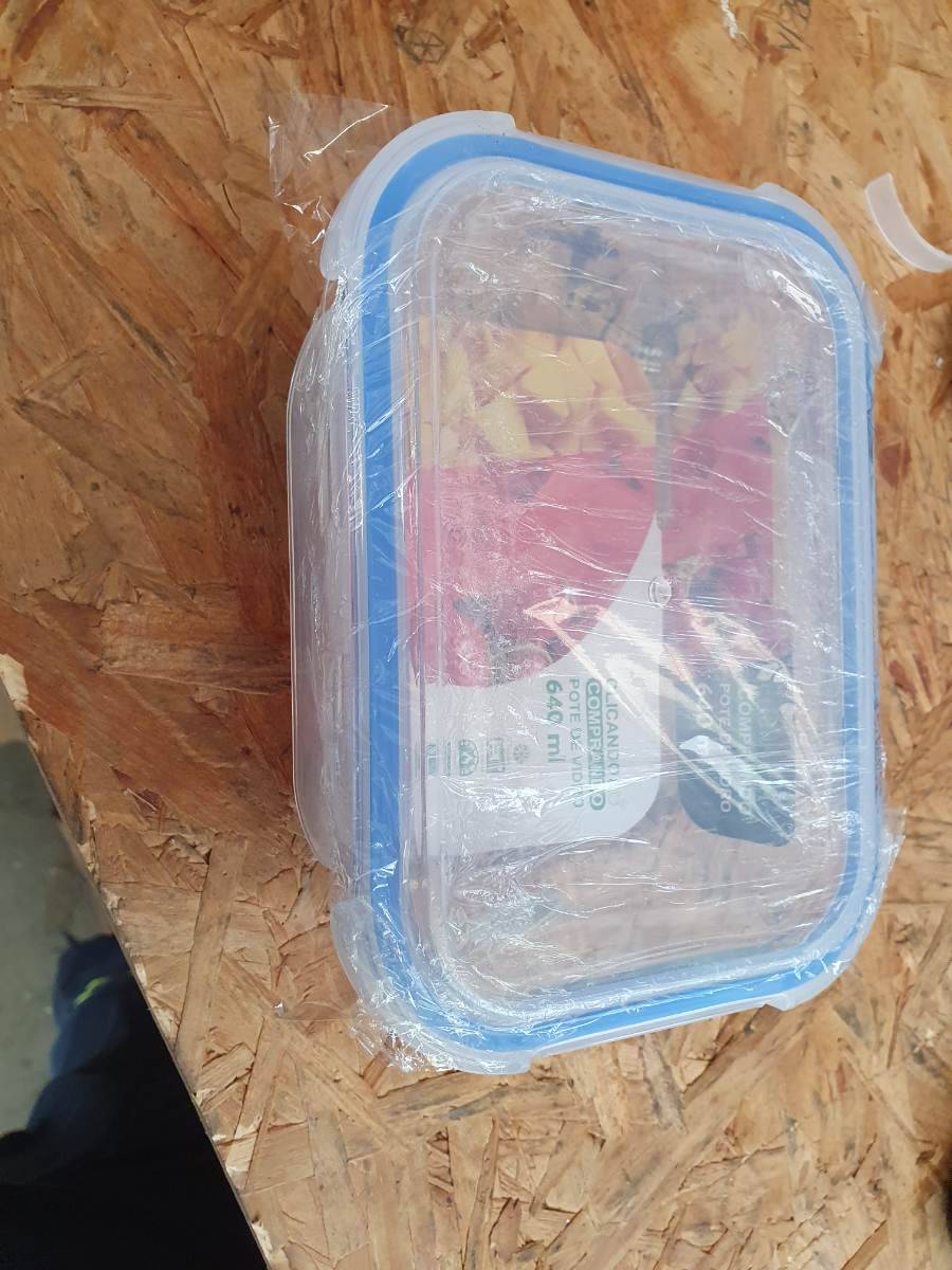 Pote de vidro 640ml