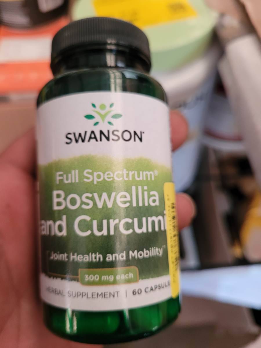 Full Spectrum Boswellia and Curcumin Herbal Supplement