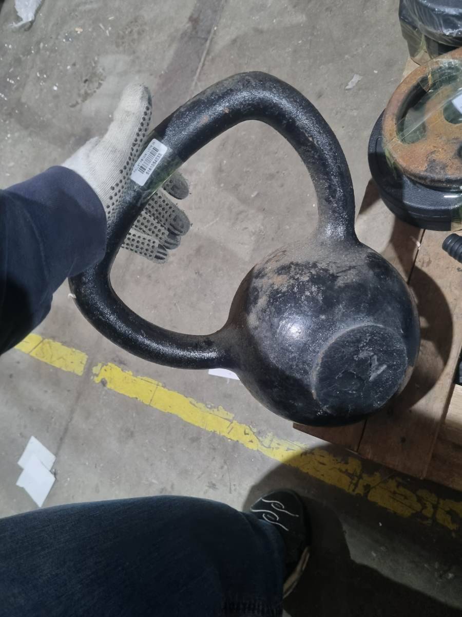 Kettlebell de ferro fundido