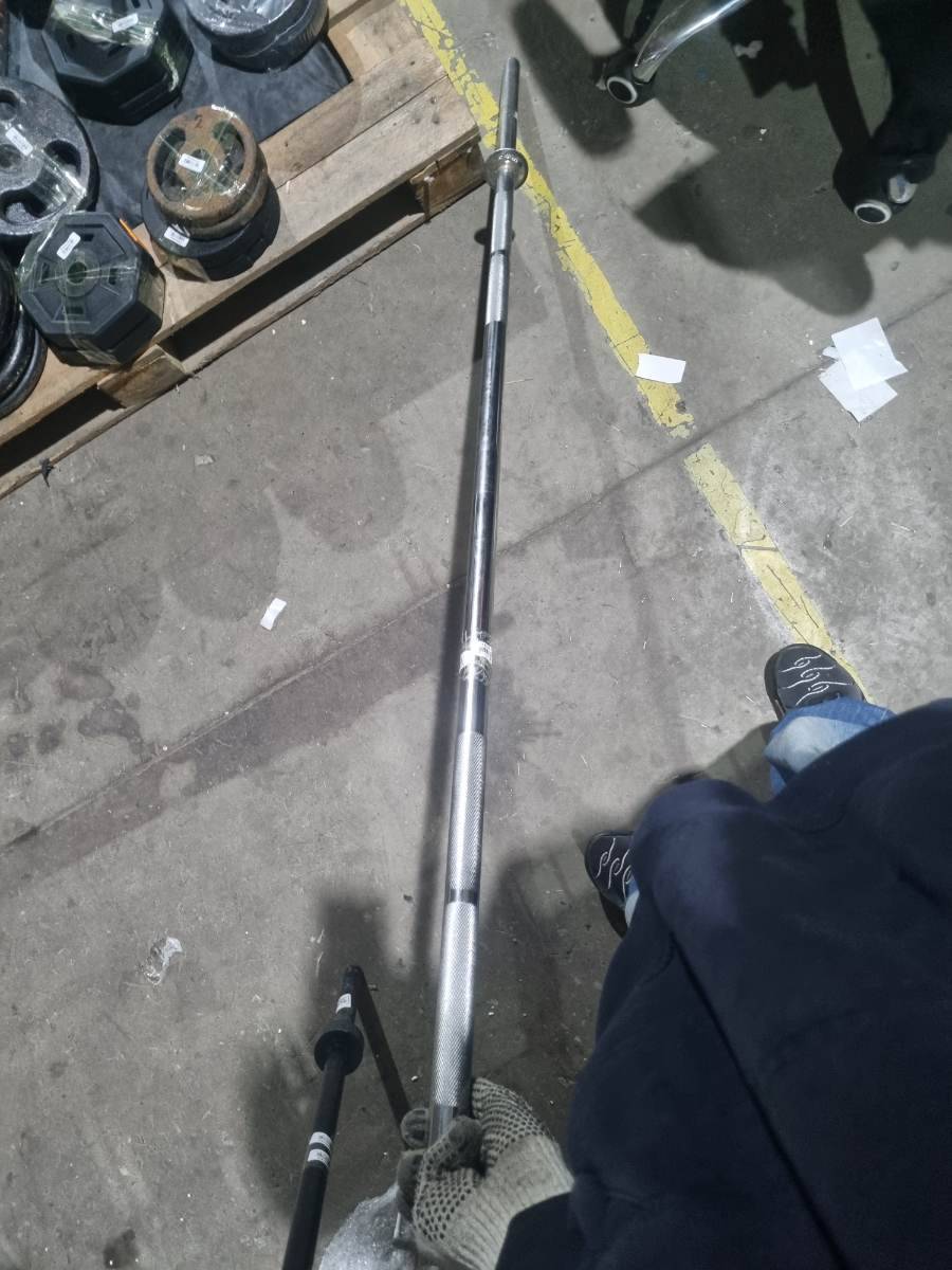 Barra olímpica para musculação