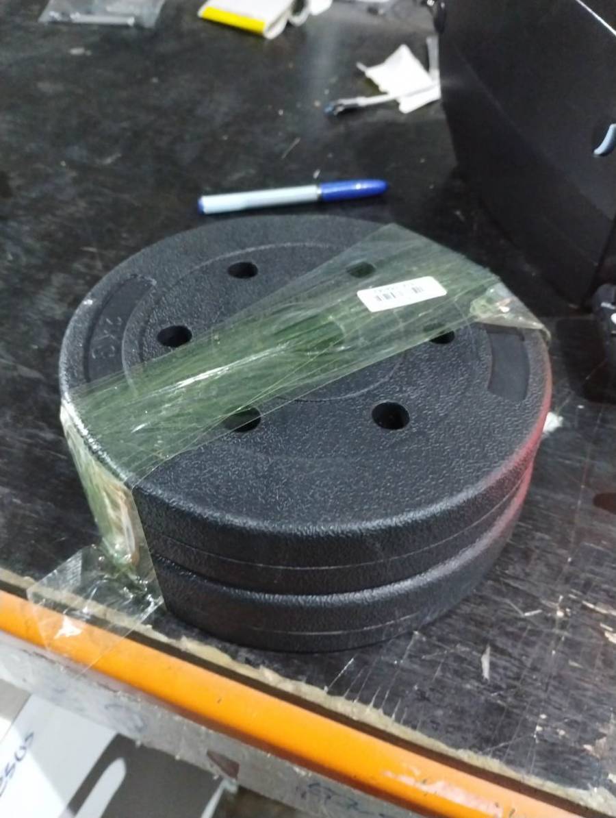 Anilhas de peso para musculação