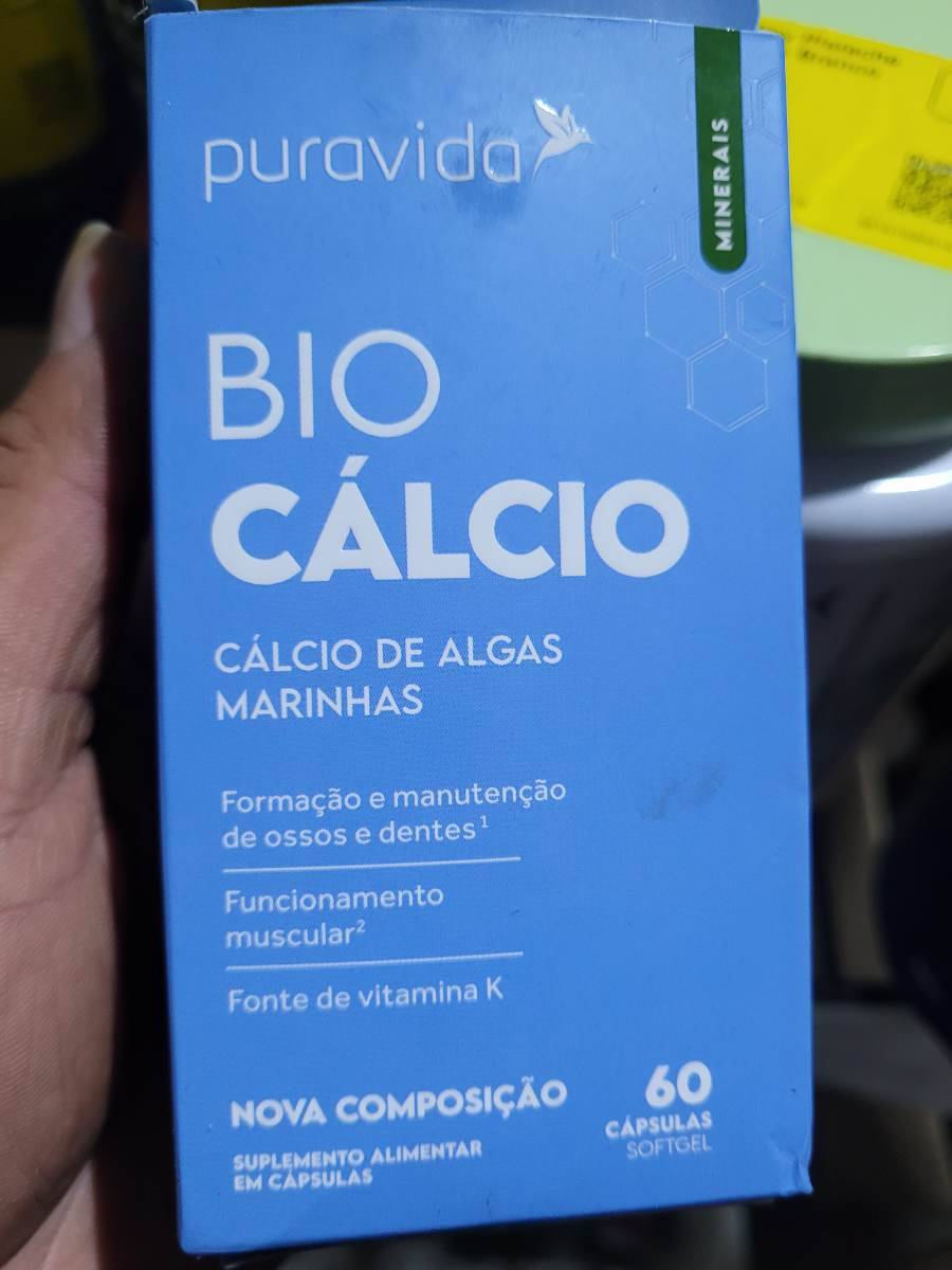 Suplemento alimentar Bio Cálcio - Cálcio de algas marinhas