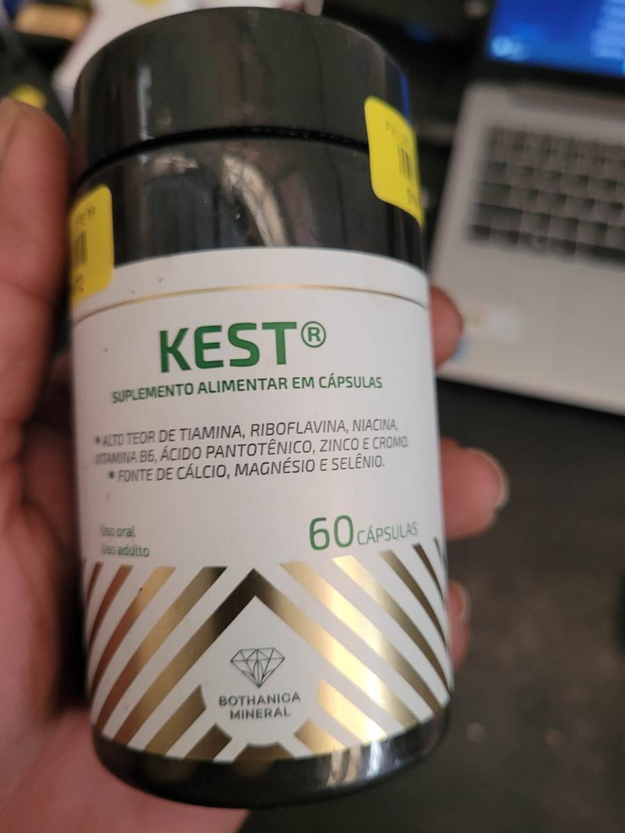 Suplemento alimentar em cápsulas KEST