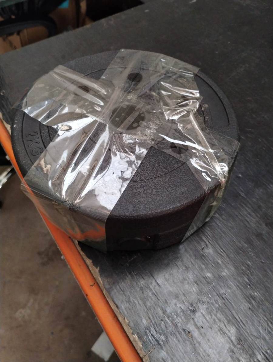 Anilha de peso para musculação