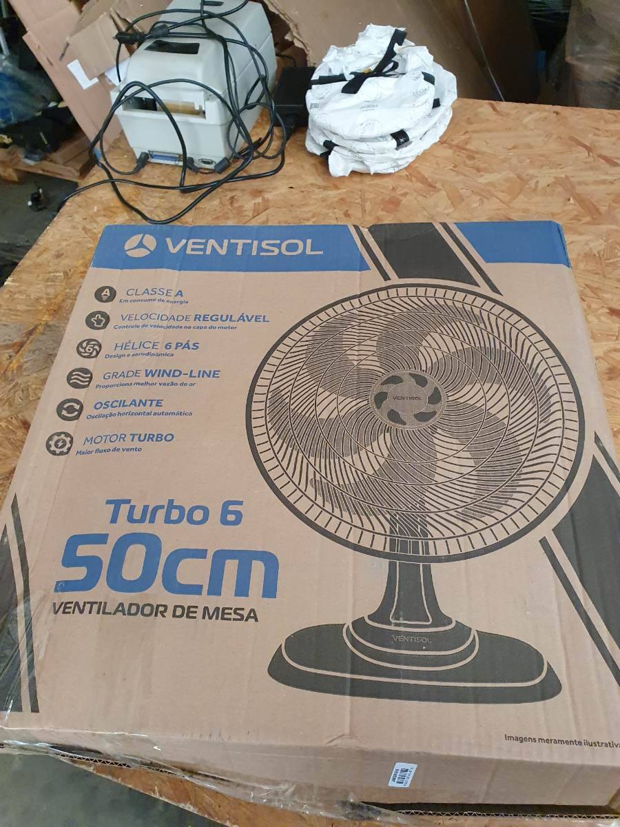 Ventilador oscilante de mesa Turbo 6 50cm
