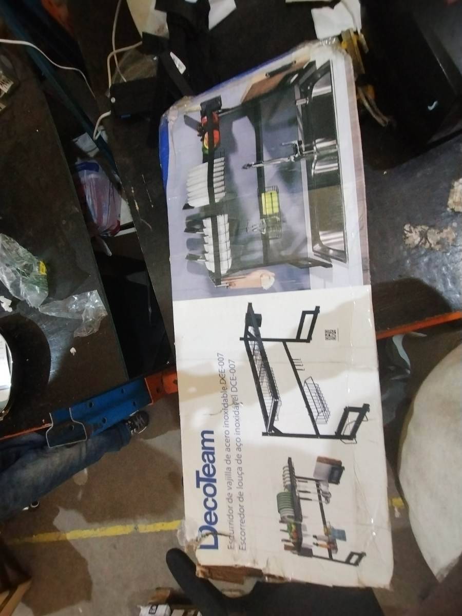 Escorredor de louça de aço inoxidável