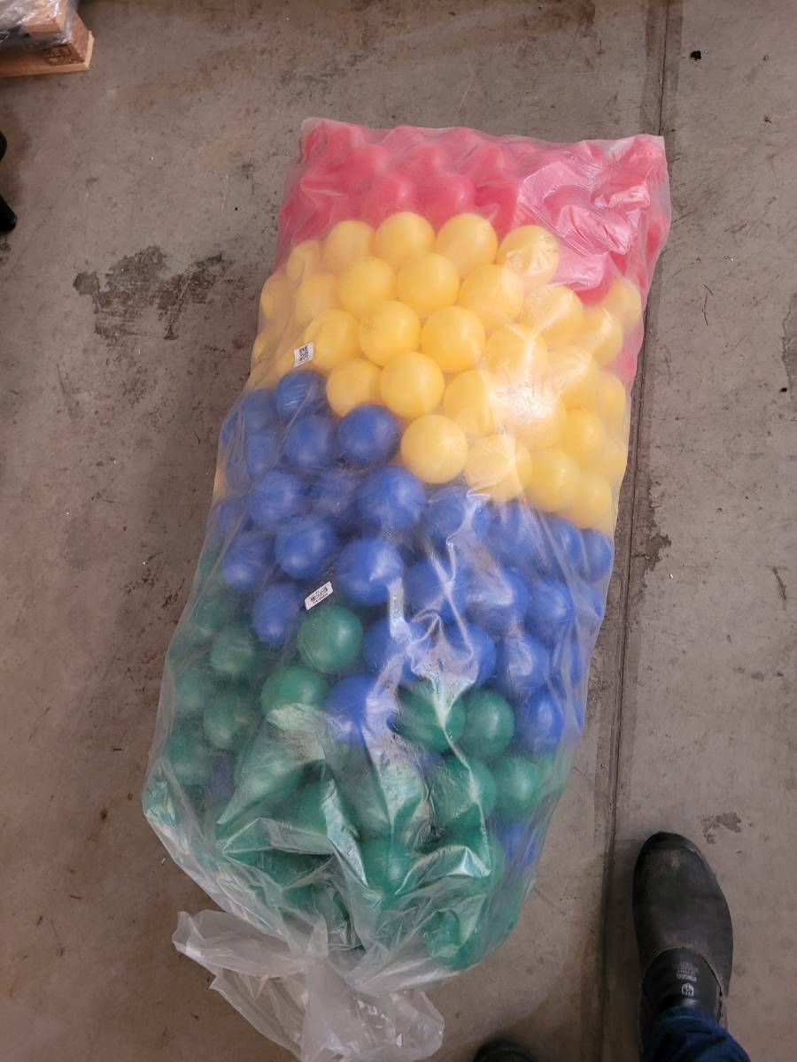 Bolas plásticas coloridas para piscina de bolinhas