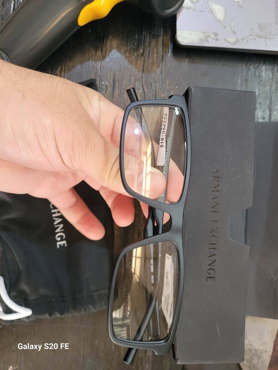 Óculos de grau masculino Armani Exchange