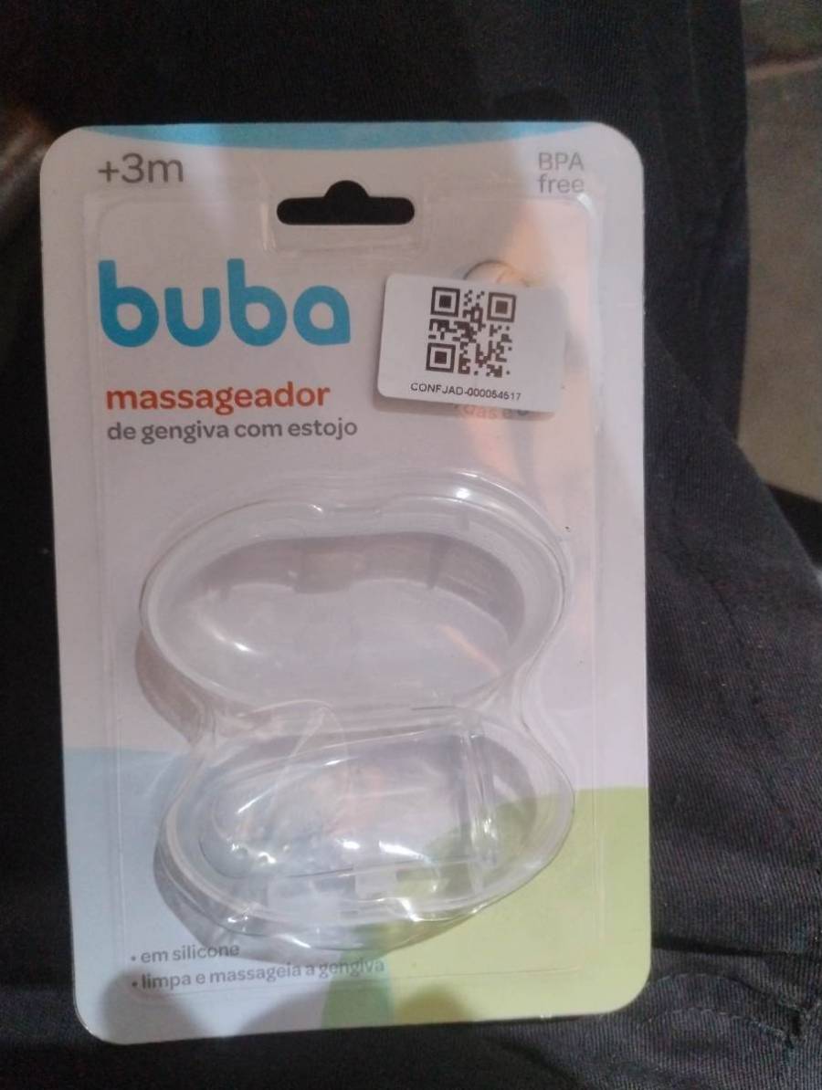 Massageador de gengiva com estojo