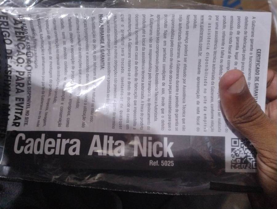 Cadeira Alta Nick