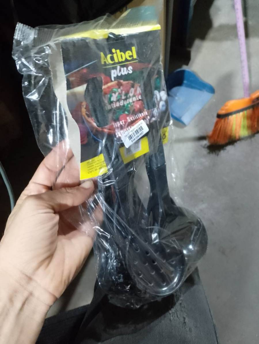 Conjunto de utensílios de cozinha Acibel plus