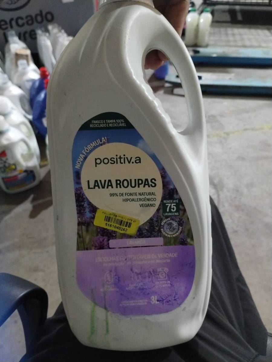 Lava Roupas Positiv.a Lavanda