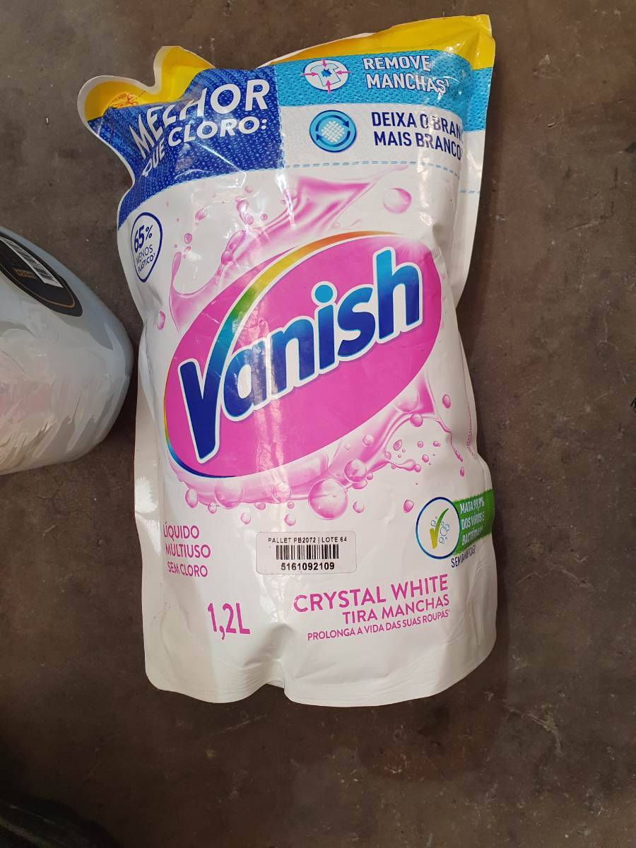 Removedor de manchas líquido multiuso Vanish Crystal White