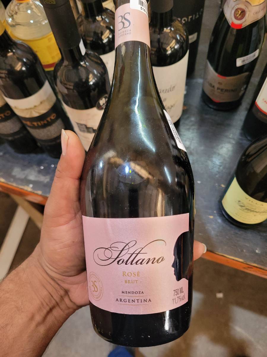 Vinho Espumante Rosé Brut Soltano