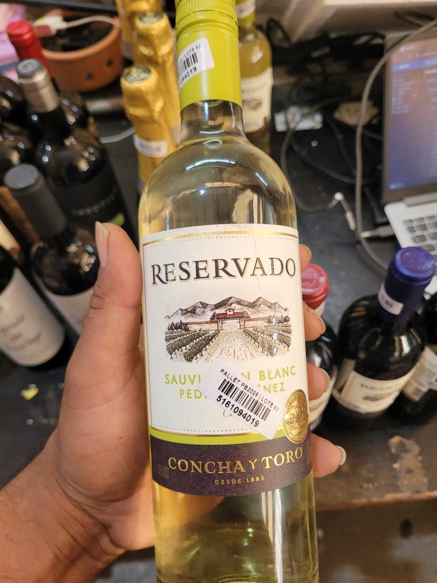 Vinho branco Reservado Sauvignon Blanc Pedro Ximenez