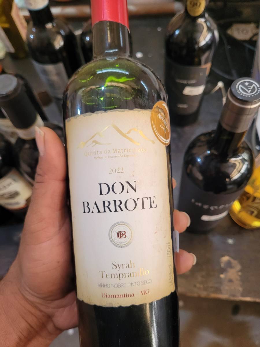 Vinho Don Barrote Syrah Tempranillo 2022