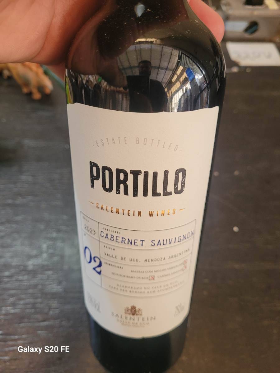 Vinho Tinto Cabernet Sauvignon Portillo