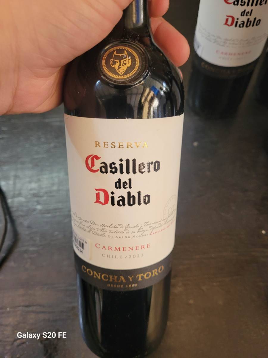 Vinho tinto Casillero del Diablo Reserva Carmenere