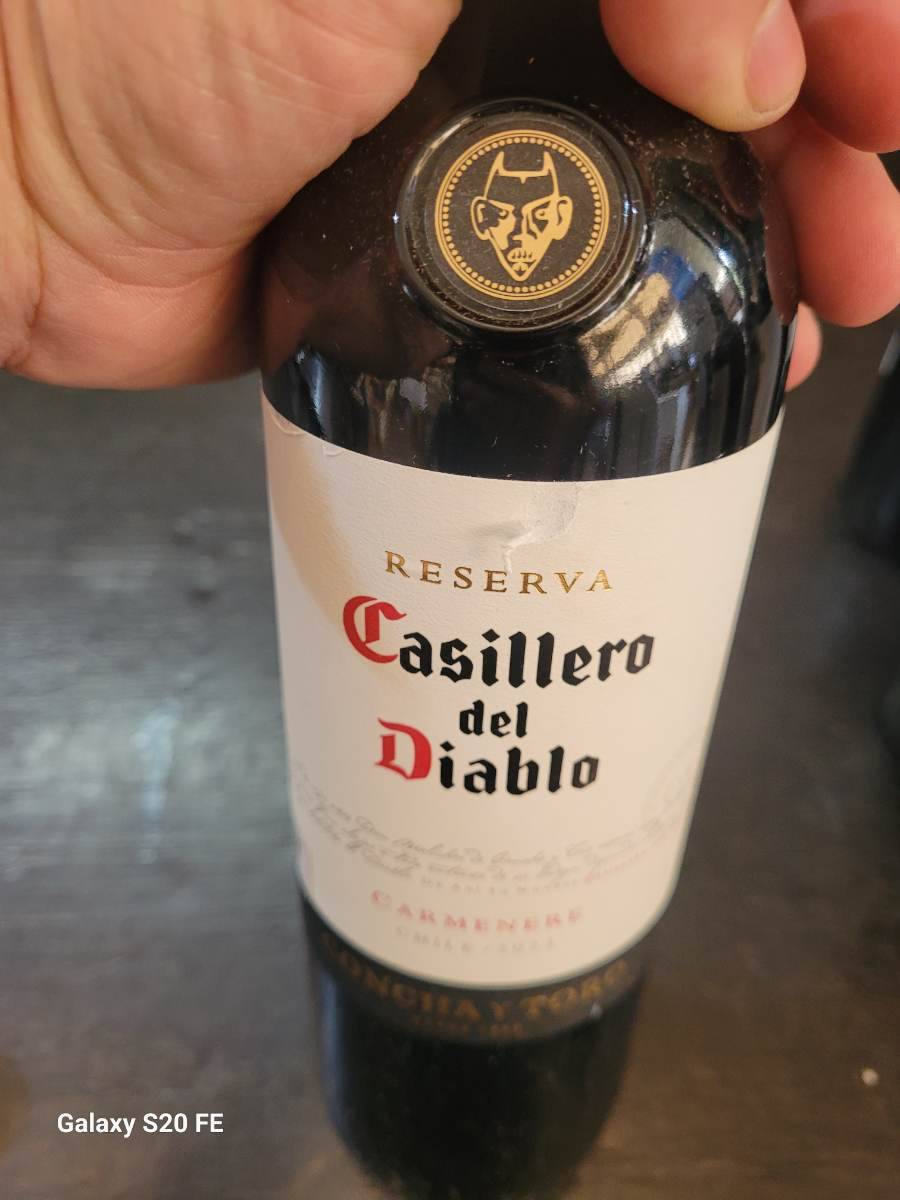 Vinho tinto Casillero del Diablo Reserva Carmenere