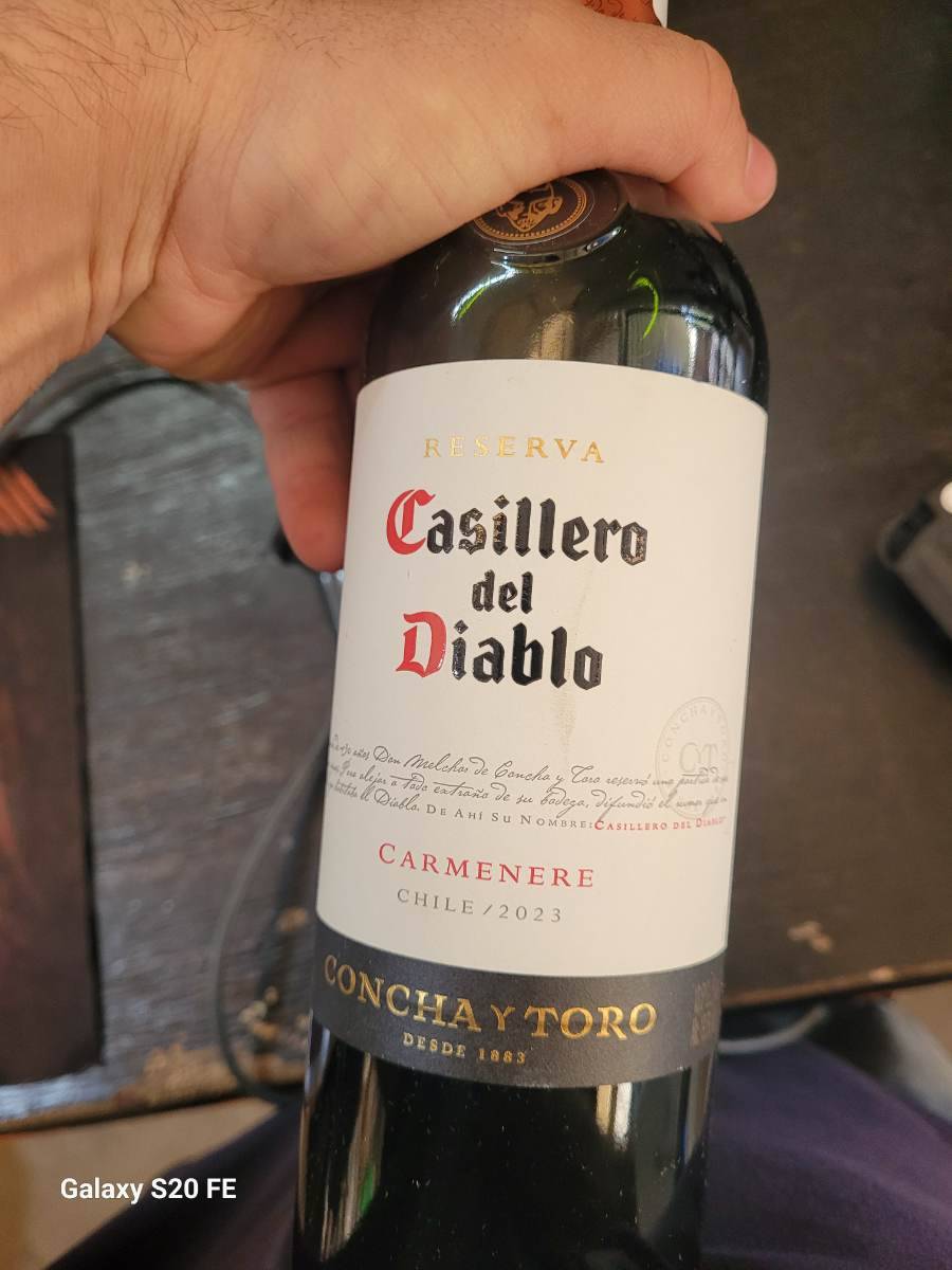 Vinho tinto Casillero del Diablo Reserva Carmenere