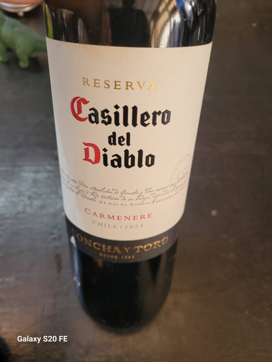 Vinho tinto Casillero del Diablo Reserva Carmenere