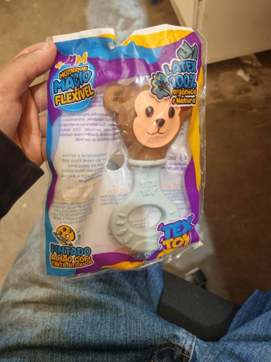 Chocalho macaco azul