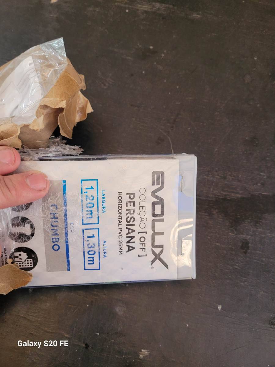 Persiana Horizontal PVC 25mm