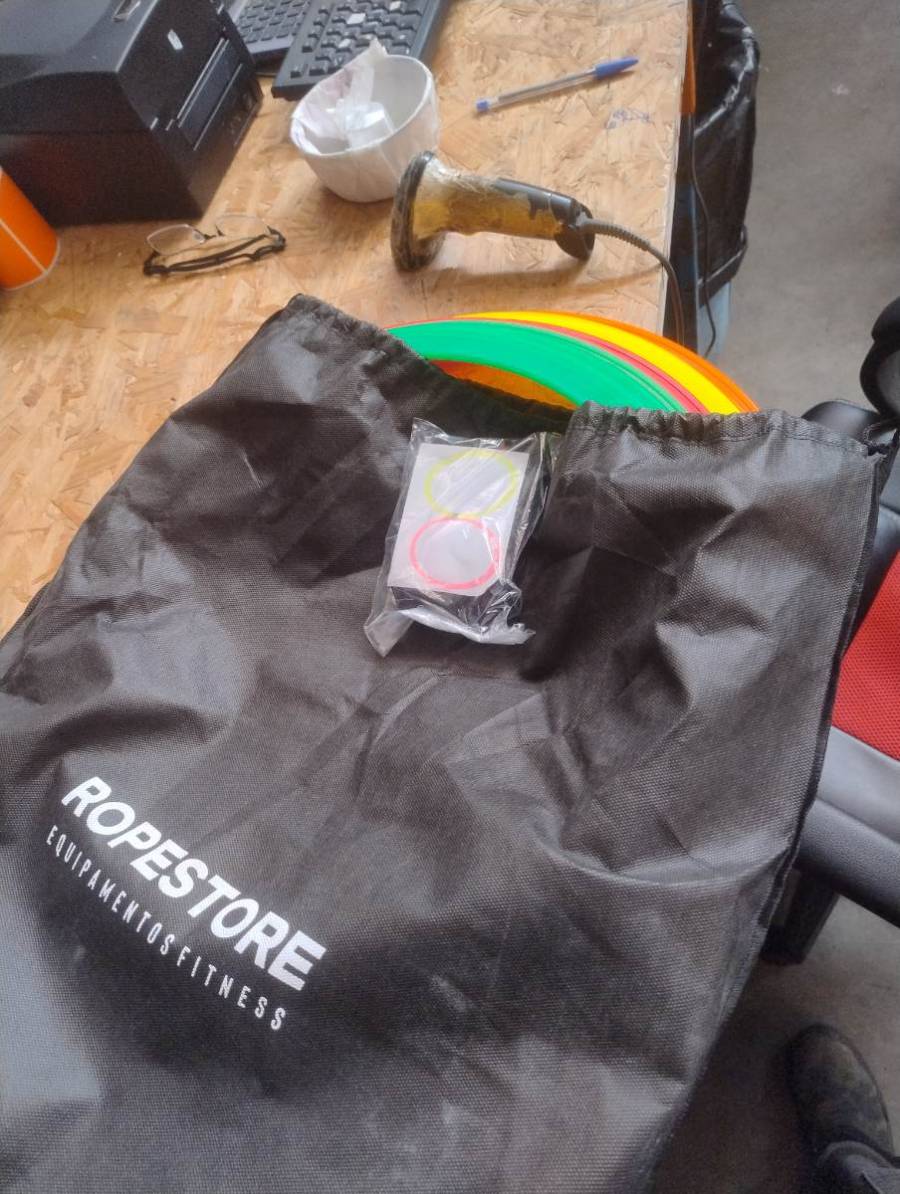 Kit de fitas de resistência para exercícios