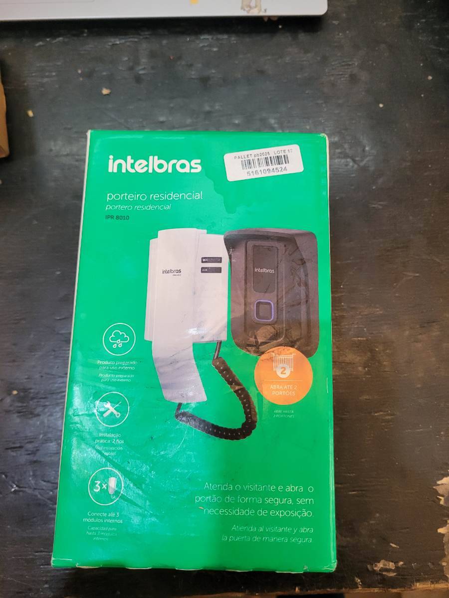 Porteiro residencial Intelbras IPR 8010