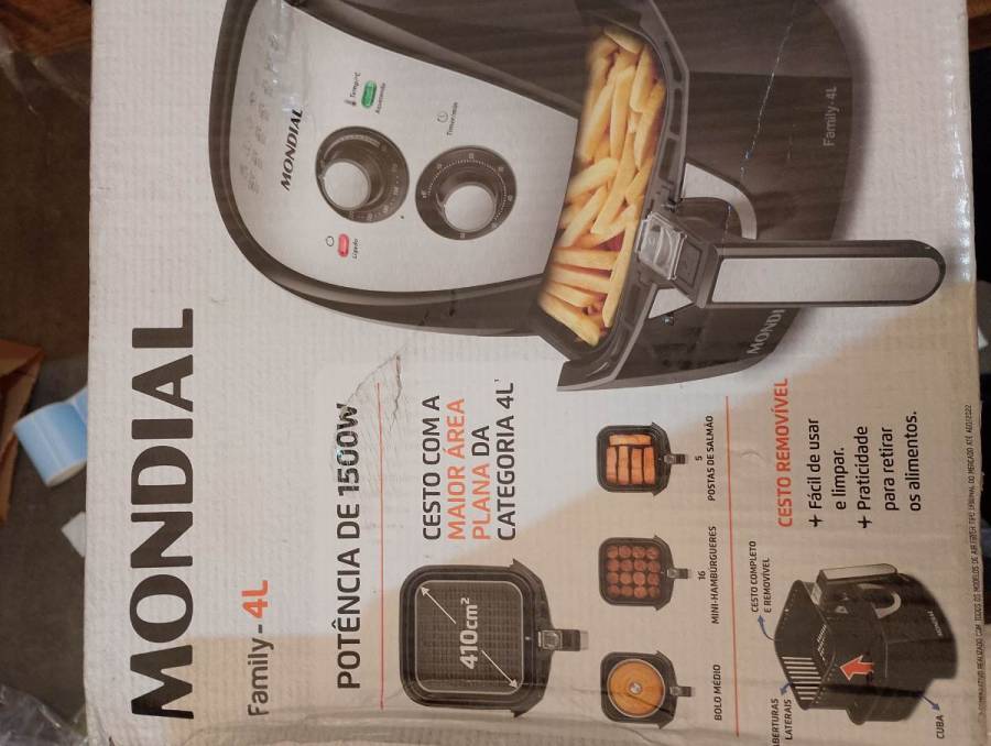 Fritadeira elétrica Mondial Family 4L