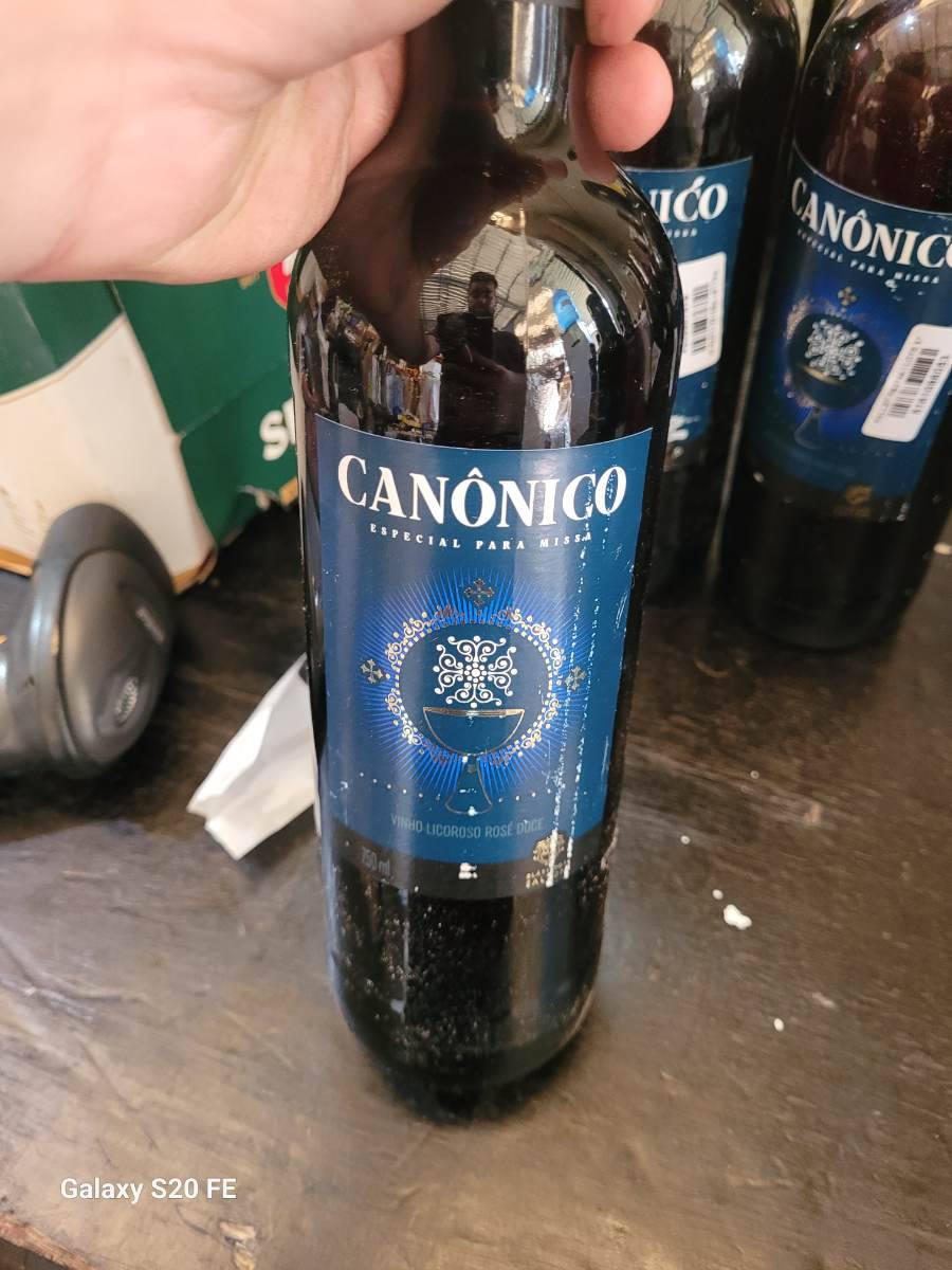 Vinho Licoroso Rosé Doce Canônico
