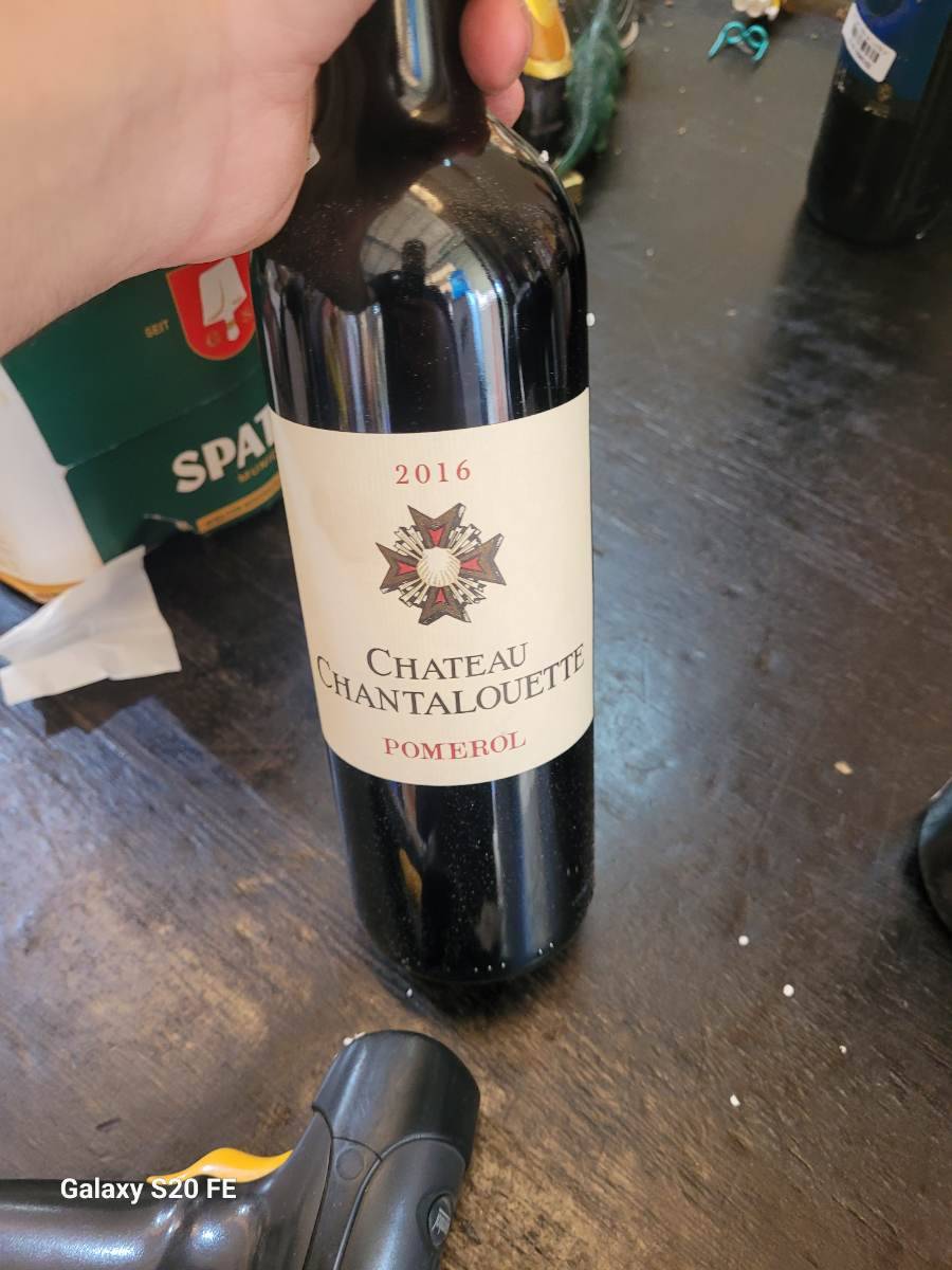 Vinho tinto Chateau Chantalouette Pomerol 2016