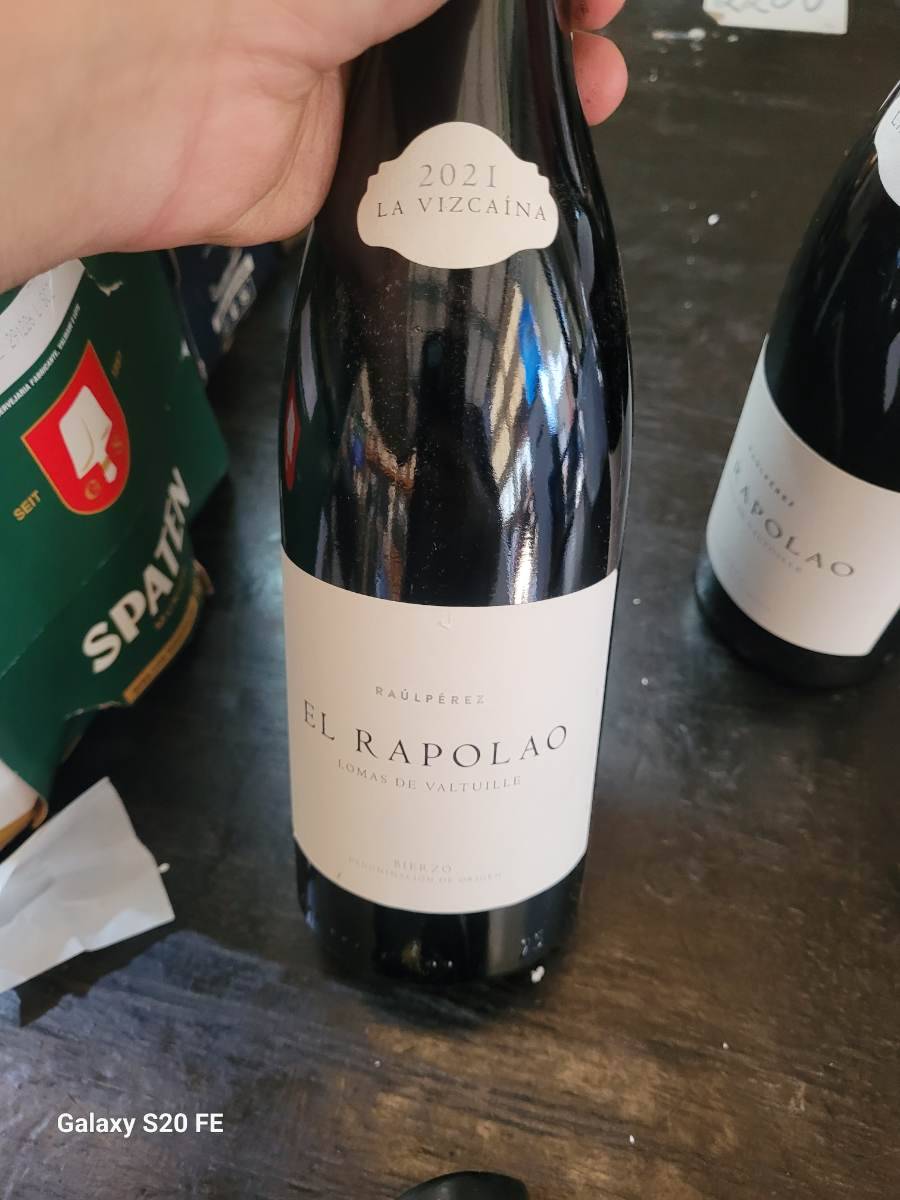 Vinho tinto El Rapolao Lomas de Valtuille