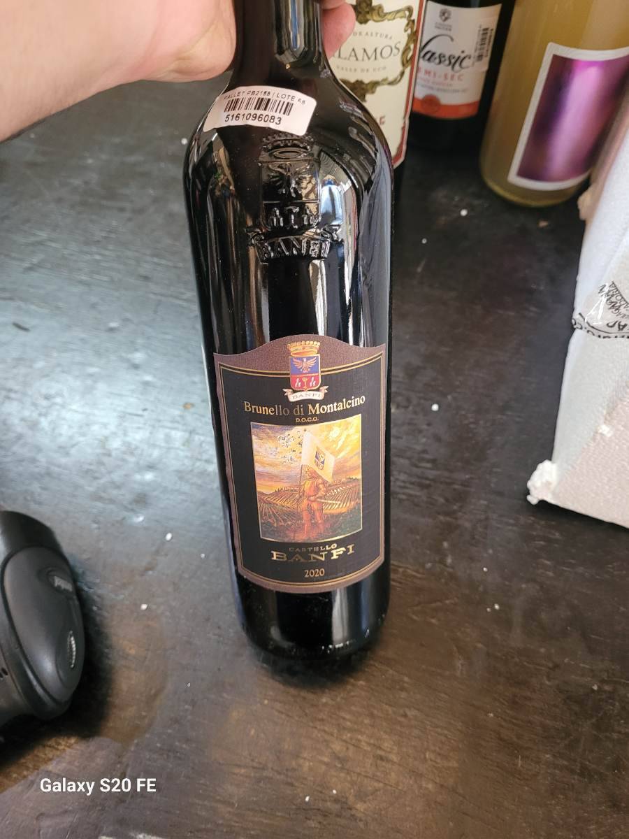 Vinho Brunello di Montalcino 2020